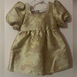 GB Girls gold dress 3T